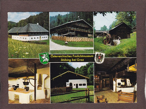 AK Österreichisches Freilichtmuseum Stübing bei Graz.
