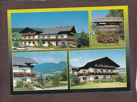 AK Semriach, Windhof 71. Pension Schönblick. Herberg u. Christine Trattner. (1991)