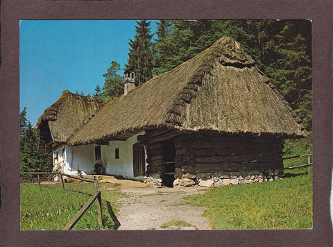 AK Stübing. Freilichtmuseum. Berglerhaus aus Neustift bei Güssing im Burge