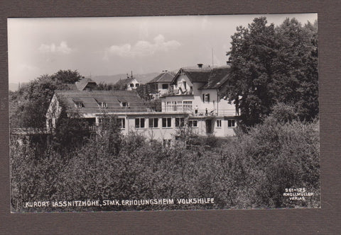 AK Kurort Laßnitzhöhe. Erholungsheim Volkshilfe. (1957)