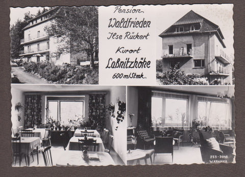 AK Kurort Laßnitzhöhe. Pension Waldfrieden. Ilse Rückert.