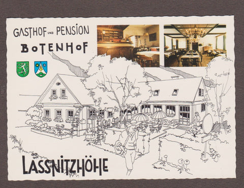 AK Lassnitzhöhe. Gasthof und Pension Botenhof.