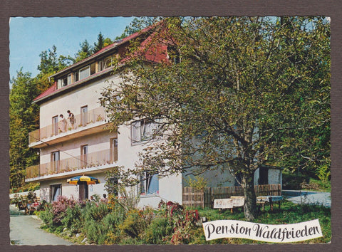 AK Kurort Laßnitzhöhe. Pension Waldfrieden.