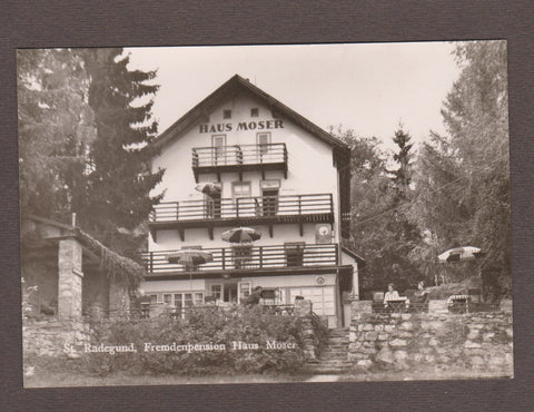 AK St. Radegund, Fremdenpension Haus Moser.