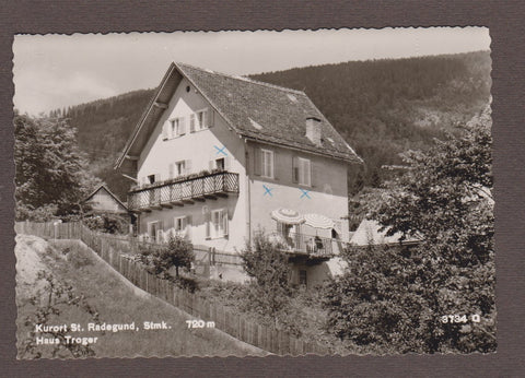 AK Kurort St. Radegund. Haus Troger.