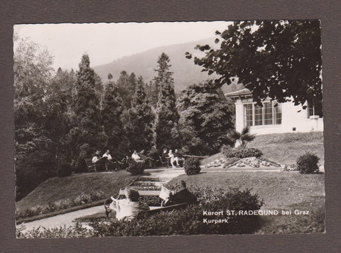 AK Kurort St. Radegund bei Graz. Kurpark.