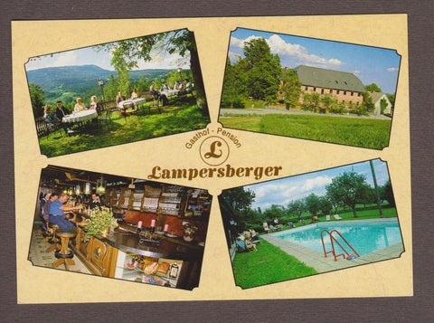 AK St. Radegund. Gasthof Pension Lampersberger. Kreuzbergstraße 1.