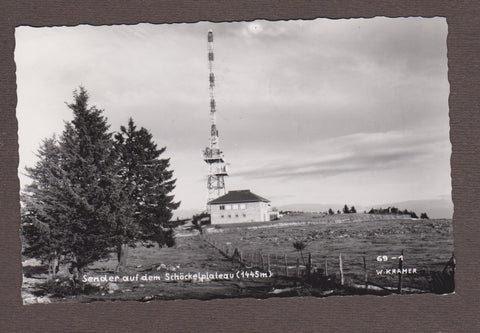 AK Sender auf dem Schöckelplateau.