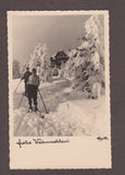 AK Stubenberghaus auf dem Schöckel. Frohe Weihnachten.
