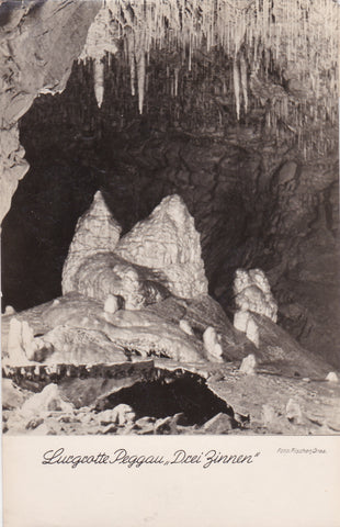 AK Lurgrotte Peggau "Drei Zinnen".