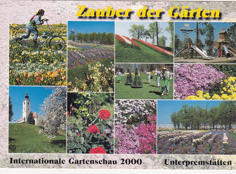 AK Zauber der Gärten. Internationale Gartenschau 2000. Unterpremstätten.