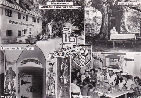 AK Stattegg. Matzenauers Gasthaus Huberwirt.