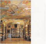 AK Zisterzienserstift Rein, Bibliothek.  Deckenfresko von Joseph Amonte 1753.