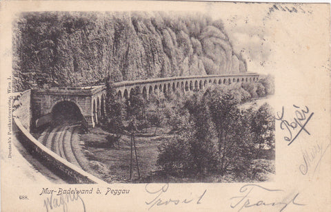 AK Mur-Badelwand bei Peggau.