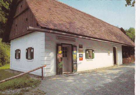 AK Stübing. Österreichisches Freilichtmuseum. Gemischtwarenhandlung.