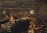 AK Stübing. Österreichisches Freilichtmuseum. Holzknechthütte aus der Bärenschützklamm bei Mixnitz.