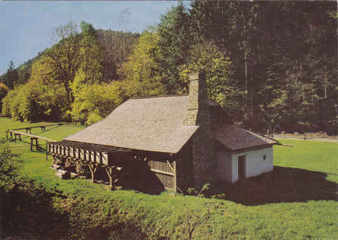 AK Stübing. Österreichisches Freilichtmuseum. Hammerschmiede aus Krakau-Hintermühlen. Steiermark.