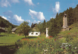 AK Stübing. Österreichisches Freilichtmuseum. Weststeirische Baugruppe mit Wetterturm.