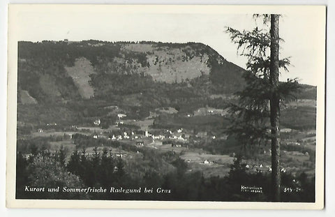 AK Kurort und Sommerfrische Radegund bei Graz.