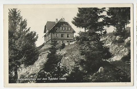 AK Stubenberghaus auf dem Schöckel. (1955)