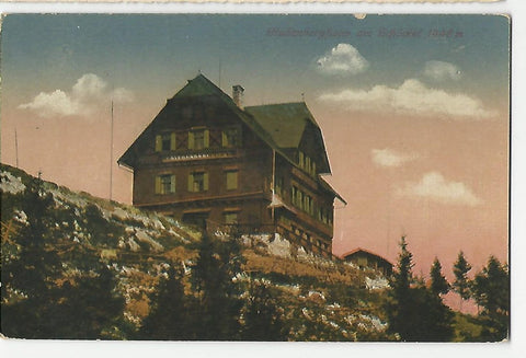 AK Stubenberghaus am Schöckel. (1919)