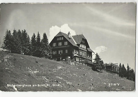 AK Stubenberghaus am Schöckl.