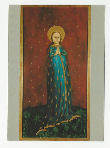 AK Wallfahrtskirche Maria Straßengel. Maria im Ährenkleid.