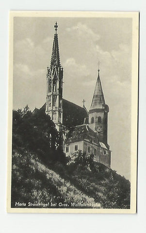 AK Maria Strassengel bei Graz. Wallfahrtskirche (1951-52)