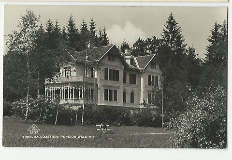 AK Tobelbad. Gasthof Pension Waldhof. (1932)