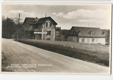 AK Kurort Lassnitzhöhe. Dr. Ehler Erholungsheim.