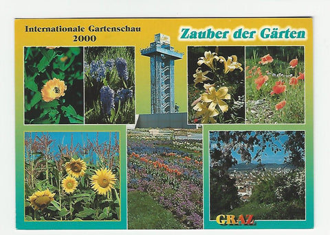AK Zauber der Gärten. Internationale Gartenschau 2000. Unterpremstätten.