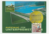 AK Aufschlag für Unterpremstätten. Daviscup-Austragungsort. Österreich - Deutschland. 1994. Gelaufen mit Sonderstempel am 25.3.1994.