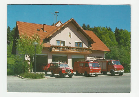 AK Feuerwehr Vasoldsberg (1986/87) Bausteinaktion anläßlich Segnung MTF.