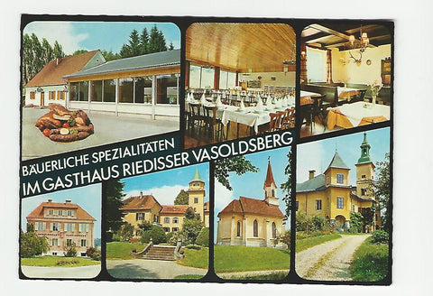 AK Vasoldsberg. Gasthaus H. u. V. Riedisser.