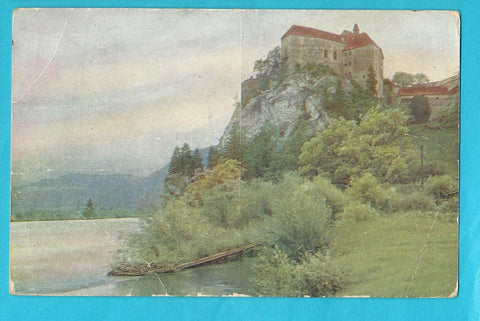 AK Burg Rabenstein an der Mur. Serie: Mur-Knie Karte 97.
