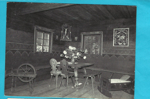 AK Stübing. Stube im Wegleithof aus St. Walburg im Ultental, Südtirol.