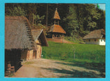 AK Stübing. Freilichtmuseum. Burgenländische Baugruppe mit Bauernhaus aus Neustift, Glockenturm aus Schallendorf, Kitting aus Unterschützen und Stadel aus St. Nikolaus bei Güssing.