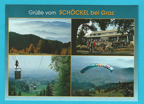 AK Grüße vom Schöckel bei Graz. (1993)