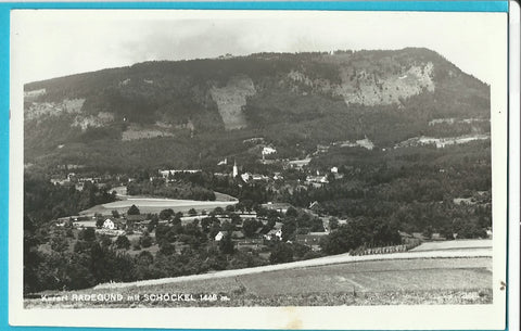 AK Kurort Radegund mit Schöckel.