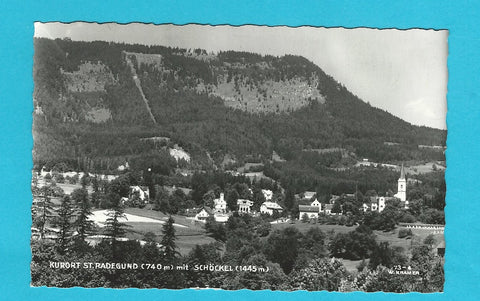 AK Kurort St. Radegund mit Schöckel.
