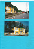 11 AK Fotos Lieboch Bahnhof.