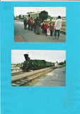 11 AK Fotos Lieboch Bahnhof.