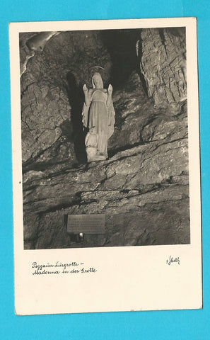 AK Peggauer Lurgrotte. Madonna in der Grotte.