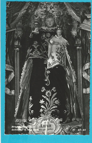 AK Straßengel-Judendorf. Seitenaltar d. Hlg. Anna.