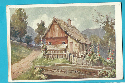 AK Bauernhaus in Adriach. Deutsche Heimatkarte 22 (1918)