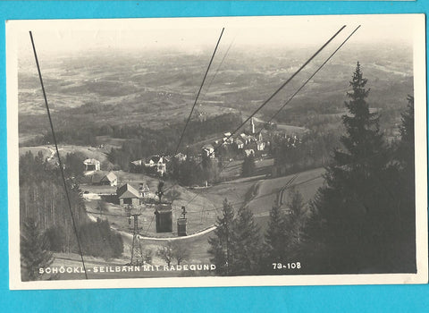 AK Schöckel Seilbahn mit Radegund.