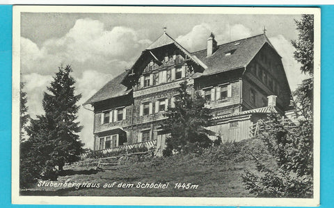 AK Stubenberghaus auf dem Schöckel.