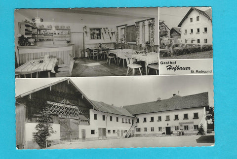 AK St. Radegund. Gasthof Hofbauer.