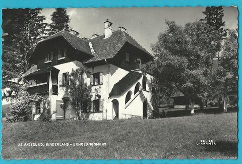 AK St. Radegund. Kinderland - Erholungsheim.