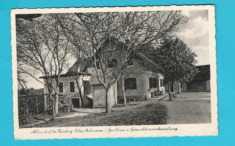 AK Albersdorf bei Kumberg. Peter Adlmann's Gasthaus u. Gemischtwarenhandlung. (1941)